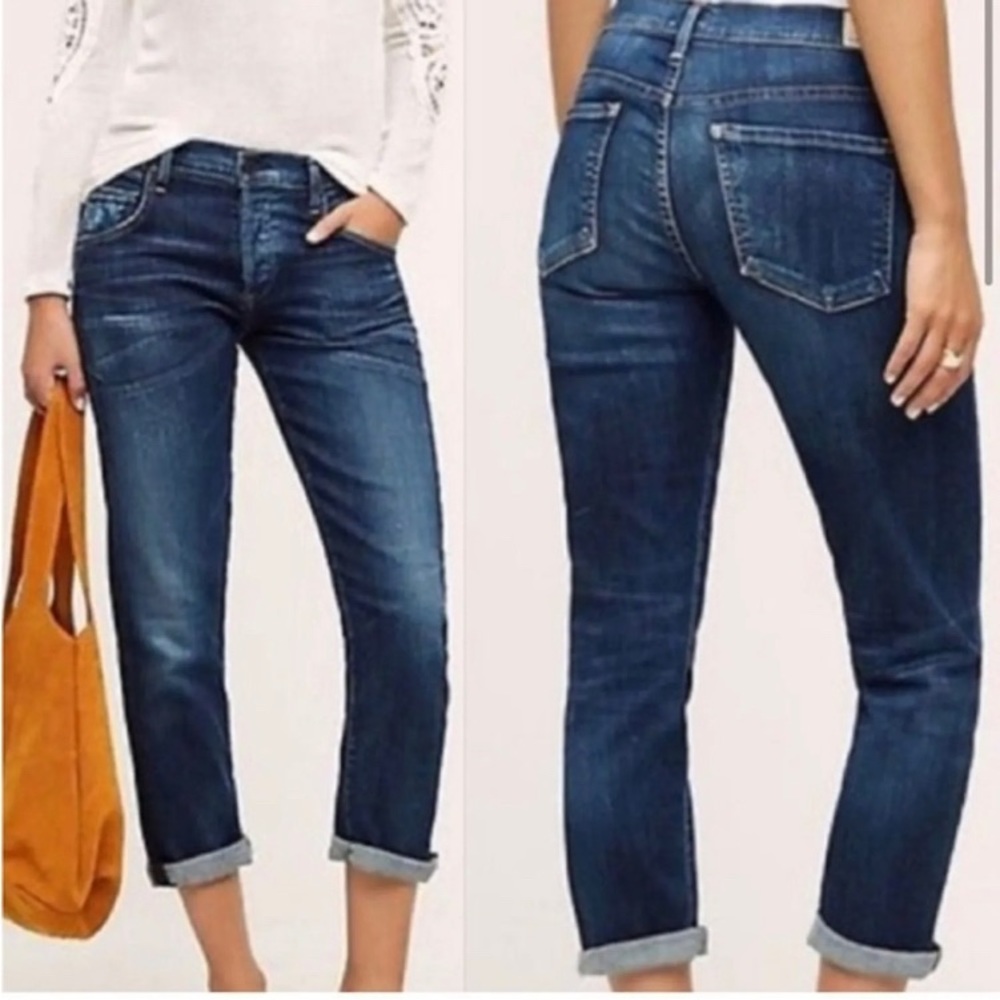 Citizens of Humanity Dylan Drop Rise Cropped Jean